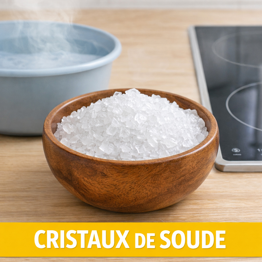 Cristaux de soude déshydratés