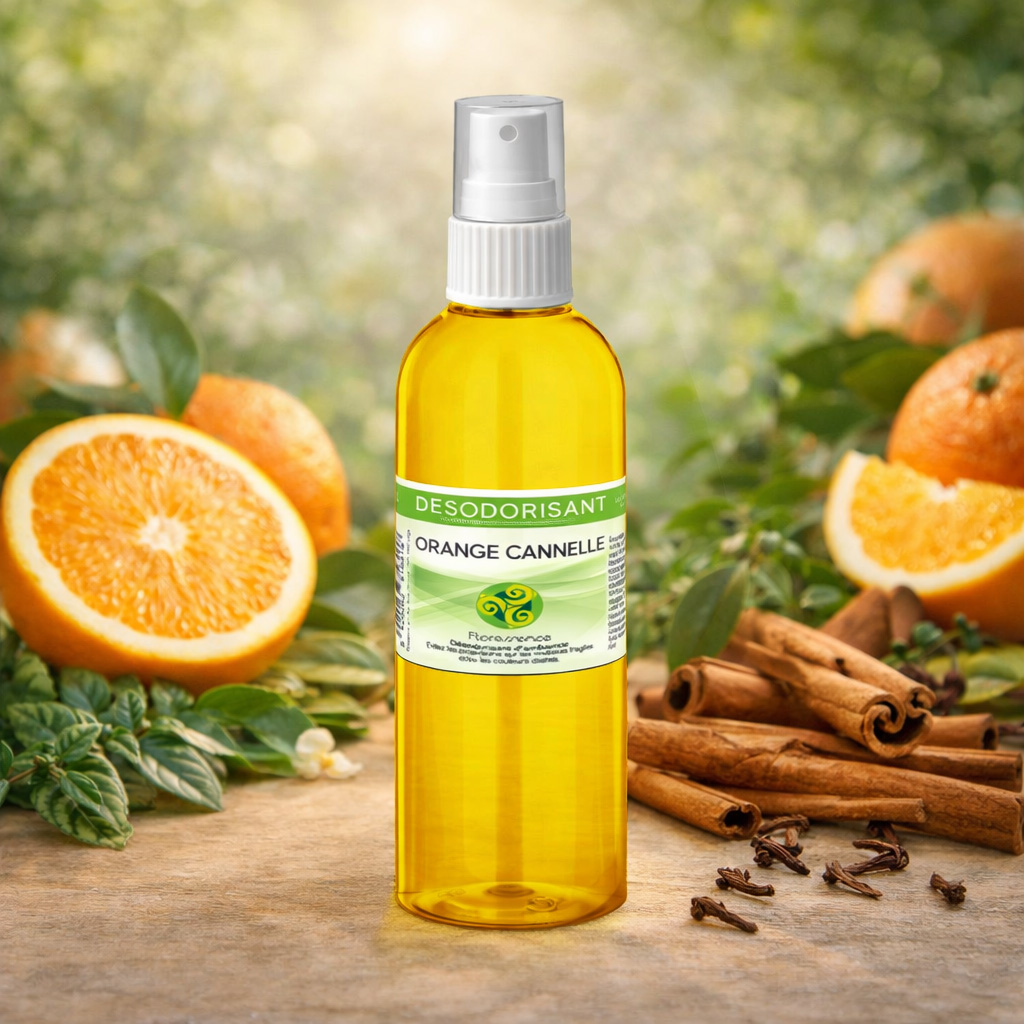 Désodorisant aux h.ess. Orange Cannelle