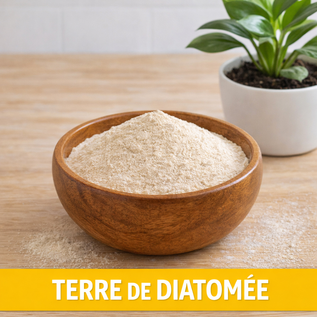 Terre de diatomée, additif E551