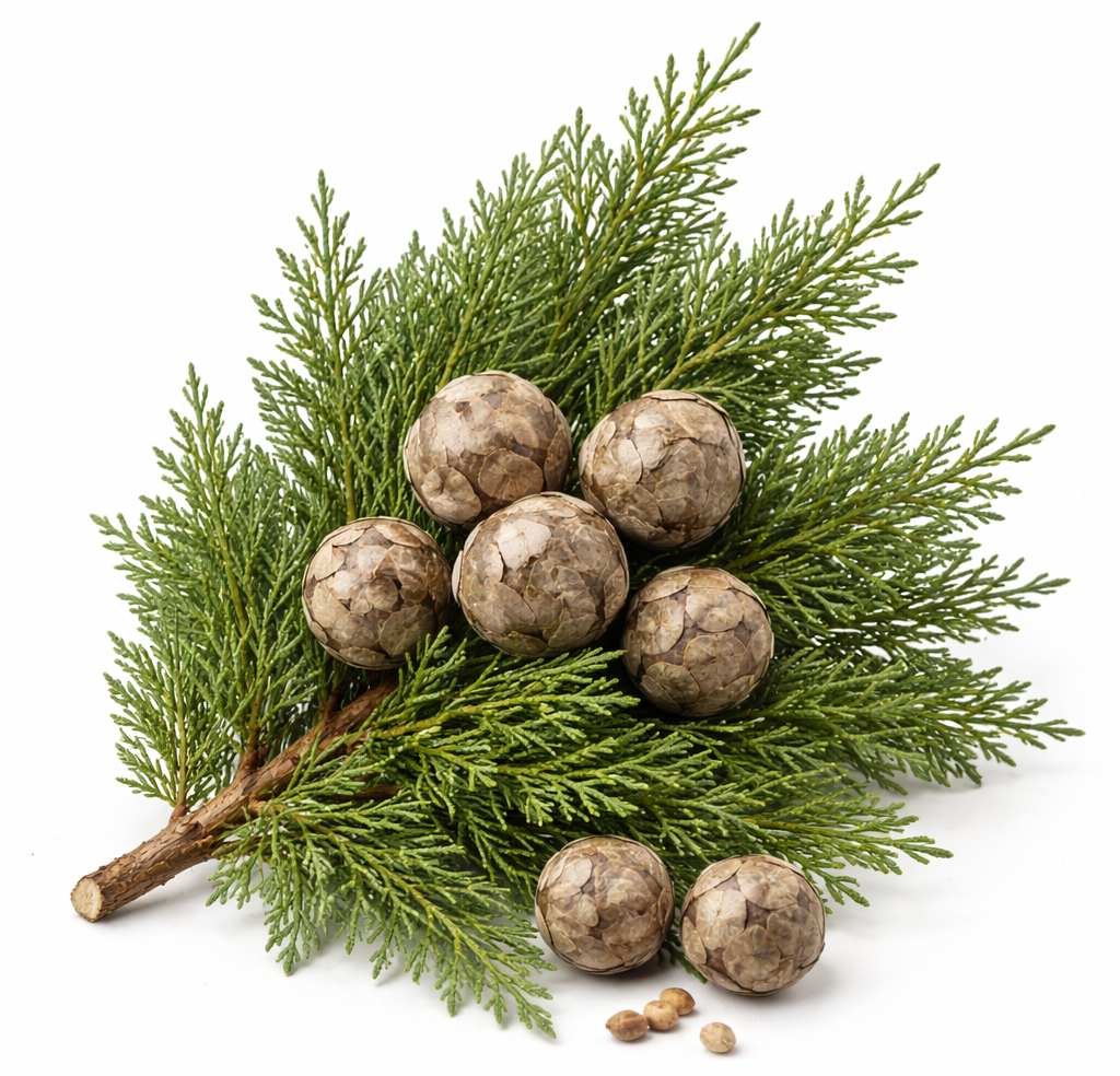 organic evergreen cypress