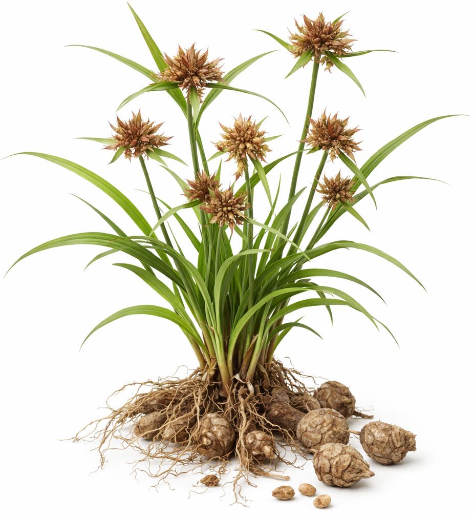 Organic cypriol or nagarmotha (Cyperus Scariosus)