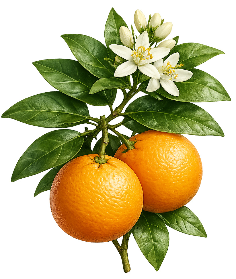 bitter orange (Citrus Aurantium var amara)